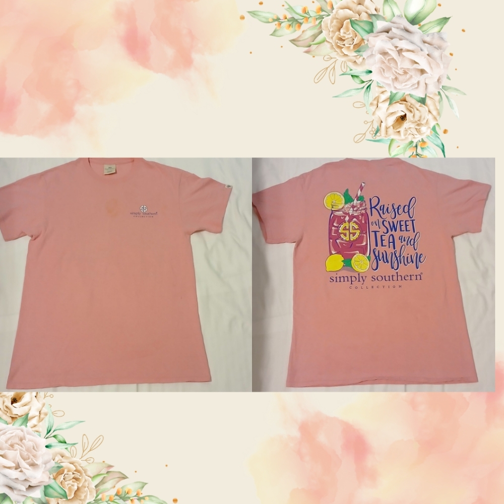 Simply Southern Pink Short Sleeve Tee